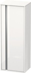 Duravit Hochschrank Ketho in Weiß Hochglanz, B/T/H: 50 x 36 x 132 cm, Tür rechts - Bild 1