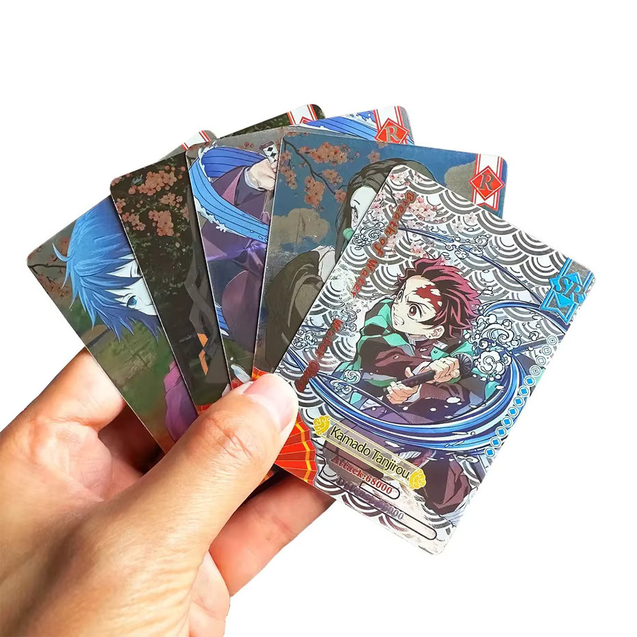 Bandai Demon Slayer Mugen Train Tanjirou Kamado Nezuko Character Collection Card, Ultra Rare Card - Bild 4