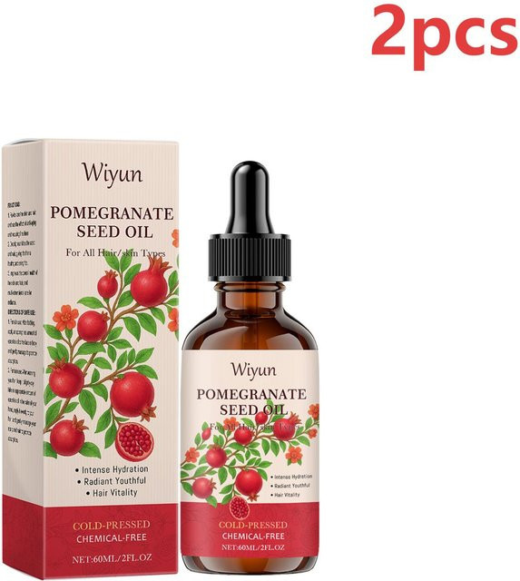 Wiyun Granatapfelsamenöl, 60 ml, für Gesicht und Haare - Bild 1