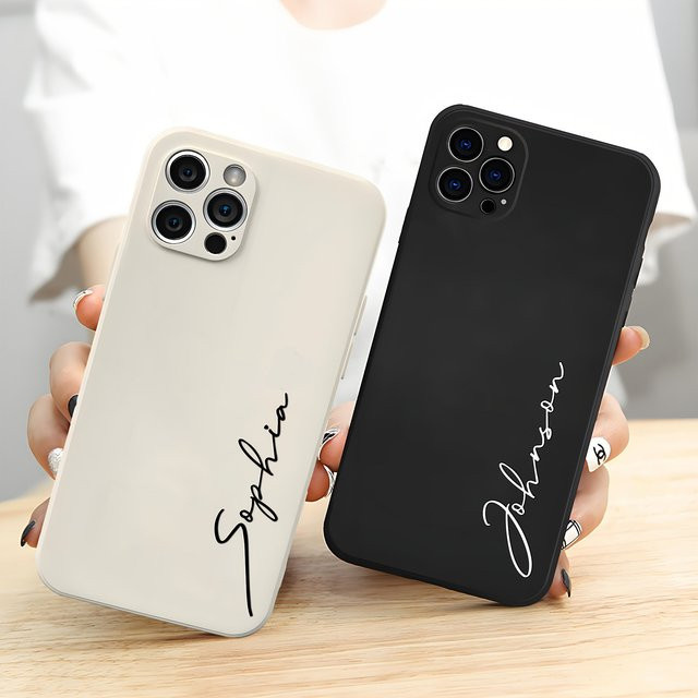 Schutzhülle für Apple iPhone Modelle in Schwarz oder Weiß - Bild 1