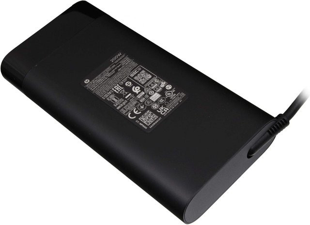 HP 200W Adapter PFC Smart Slim in Schwarz (L00818-850BU) - Bild 1