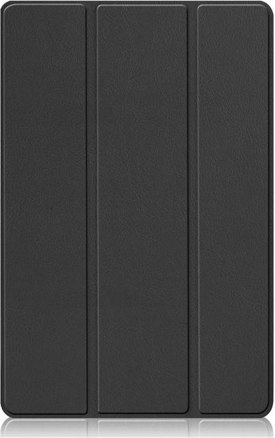 Samsung Galaxy Tab S6 Smart Cover Hülle aus PU-Leder mit Magnetverschluss und dreifach faltbarem Ständer in Schwarz - Bild 1