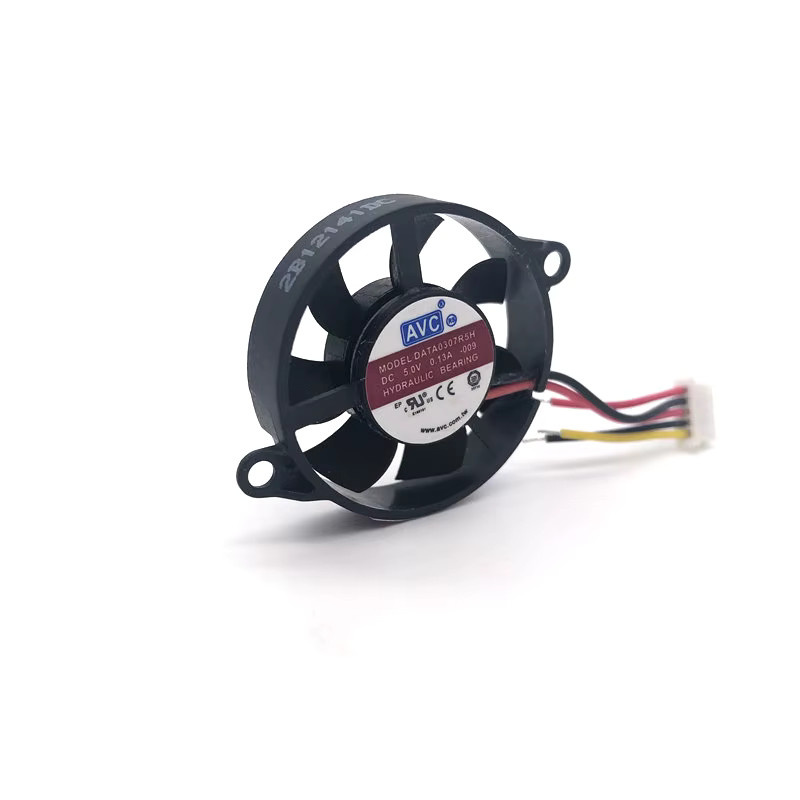 AVC DATA0307R5H-002 3007 LED-Laptop-Lüfter Schwarz B/T/H: 30 x 30 x 7 mm, 5 V, 0,65 W - Bild 2