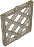 Gobricks GDS-90095 Scheibe für Fenster 1x2x2 Gitter diamant, Bausteine - Bild 1