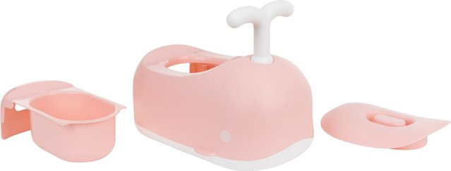 Kikkaboo Töpfchen Wal mit abnehmbarem Behälter und Deckel in Pink mit rutschfester Basis - Bild 1