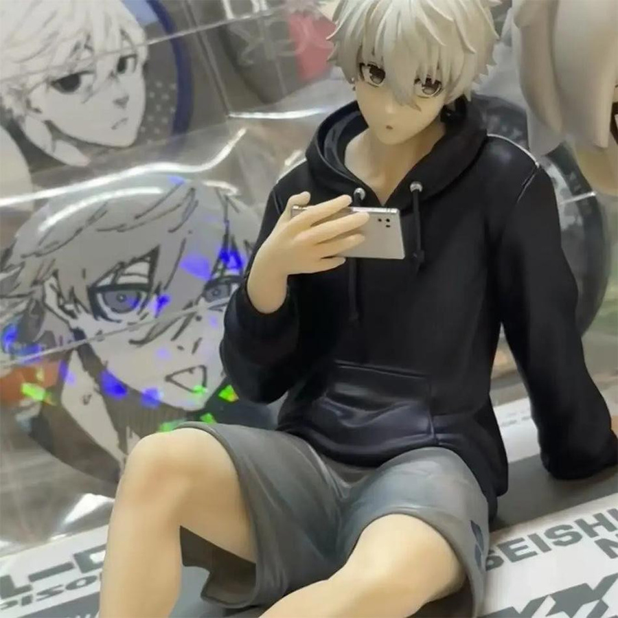 Yiran toy 1 Blue Lock Nagi Seishiro Action Figur Sitzende Pose ab 14 Jahren - Bild 3
