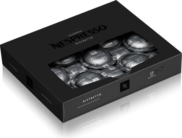 Nespresso Ristretto, Kaffeekapseln, dunkle Röstung, 50 Stück - Bild 1