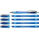 Schneider Kugelschreiber Set mit 4x Slider Memo XB und 1x Slider Rave XB in Blau - Bild 3
