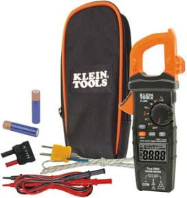 Klein Tools Stromzangen-Multimeter TRMS mit LoZ und automatischer Funktion in Schwarz - Bild 1