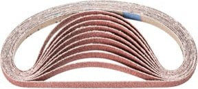 PFERD Korund Schleifband BA A40 braun für universelle Anwendung mit Bandschleifern, B: 12 mm, L: 520 mm - Bild 1