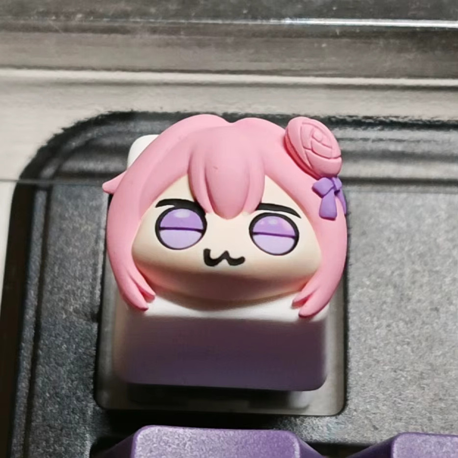 Bandai Doro Meme Tastenkappe in Pink aus Kunstharz als Ersatz für die Esc-Taste deiner mechanischen Tastatur - Bild 2