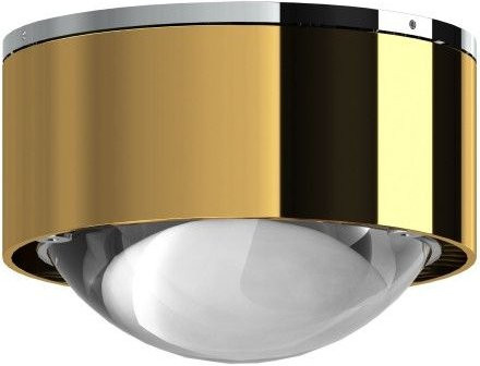 Top Light Puk Mini One 2 Deckenleuchte in Gold/Chrom mit transparenter Glaslinse - Bild 1