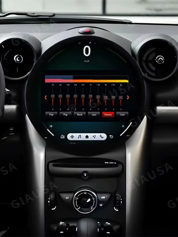 YANFU Android 15 Carplay Auto-Navigationssystem Stereo-Multimedia-Player für BMW Mini Cooper R56 R60 2006-2016, 11,7 Zoll, Schwarz - Bild 5