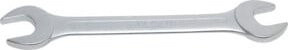 BGS Doppel-Maulschlüssel 30624 aus Chrom-Vanadium in Silber, SW 24 x 27 mm - Bild 1