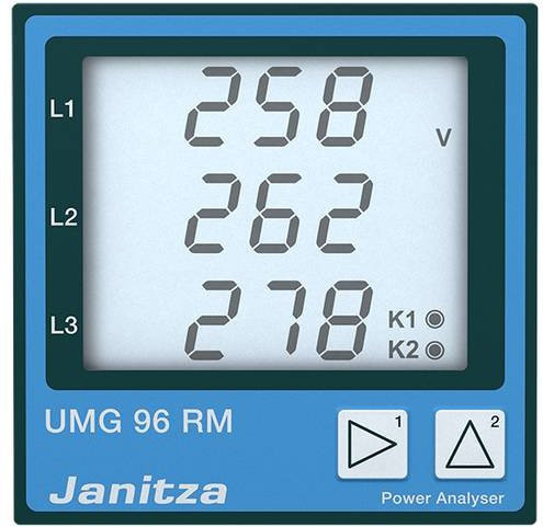 Janitza UMG96RM Digitales Einbaumessgerät in Blau - Bild 1
