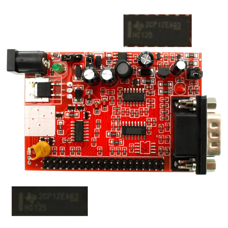 ITCARDIAG UPA USB Pro V2.0 Programmierer für ECU Chip Tuning mit 350MB Script, EEPROM Adapter und NEC Funktionen, Farbe: Rot - Bild 5