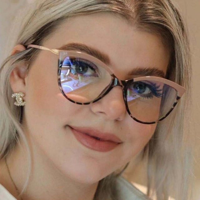 Samjune Lesebrille Cat Eye, Vollrand, Damen - Bild 1