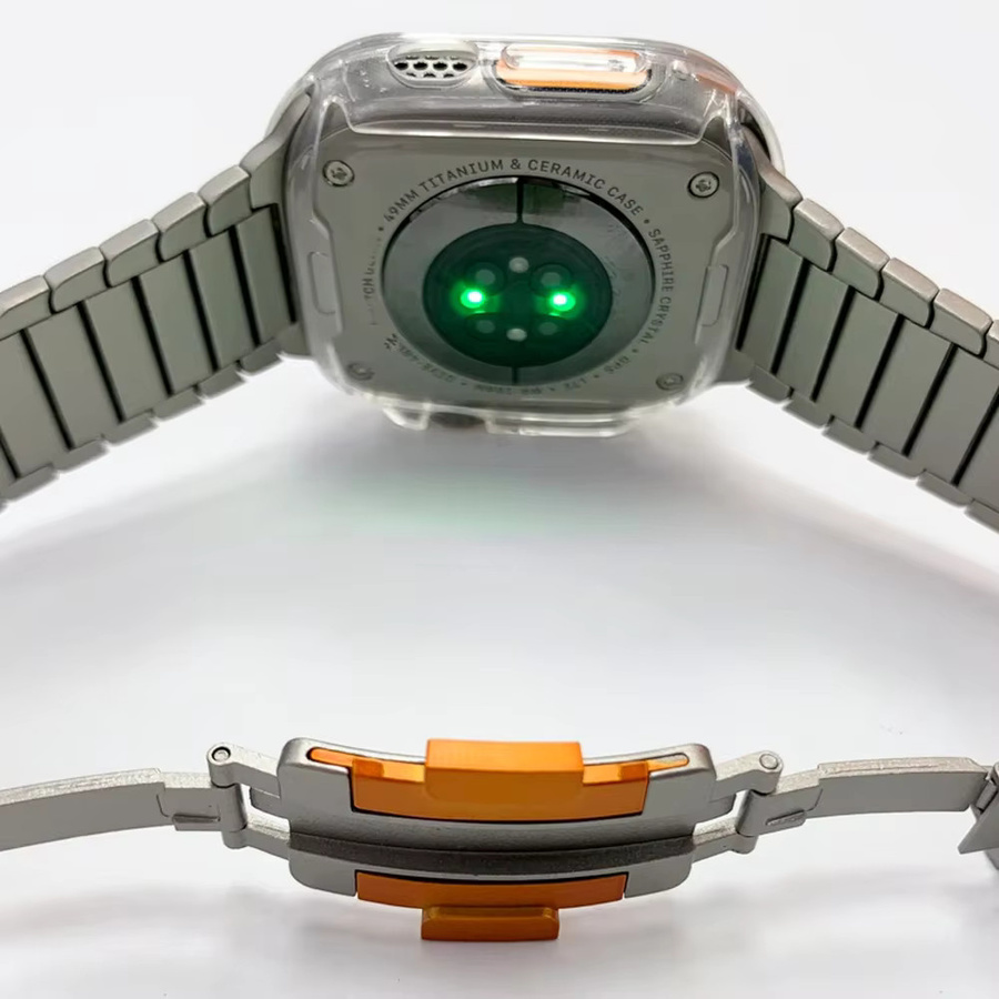 Uhrenarmband Edelstahl, Silber, Unisex - Bild 3