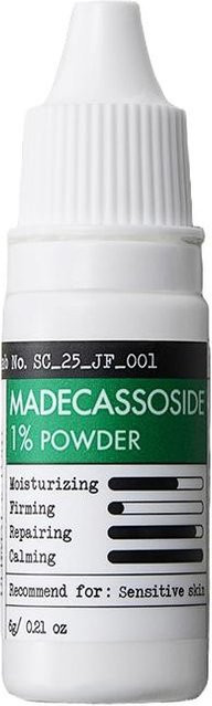 DERMA FACTORY Madecassosid 1% Puder, 6g, für empfindliche Haut - Bild 1
