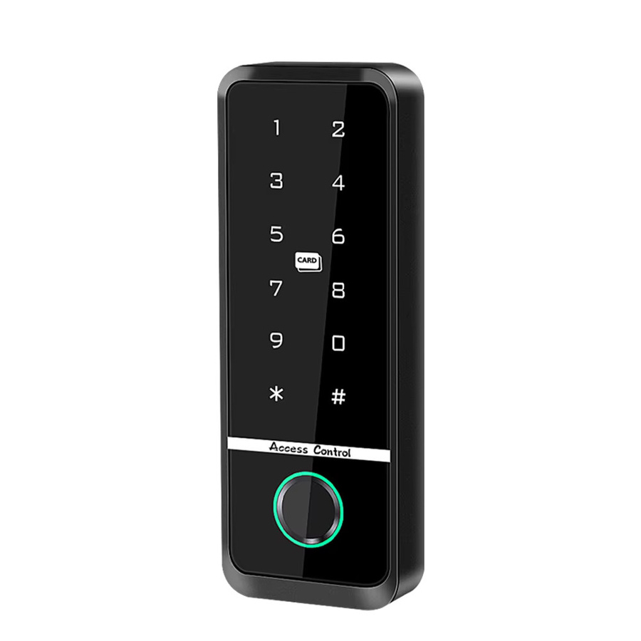 Asia-Teco WLAN-Fingerabdruck-Zugangskontrolle mit RFID-Tastatur für den Außenbereich, wasserdichtes Tuya APP-System für 125 kHz und 13,56 MHz - Bild 4