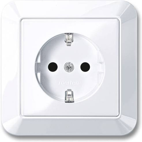 Merten Steckdose System M in Weiß MEG2300-1025 - Bild 1