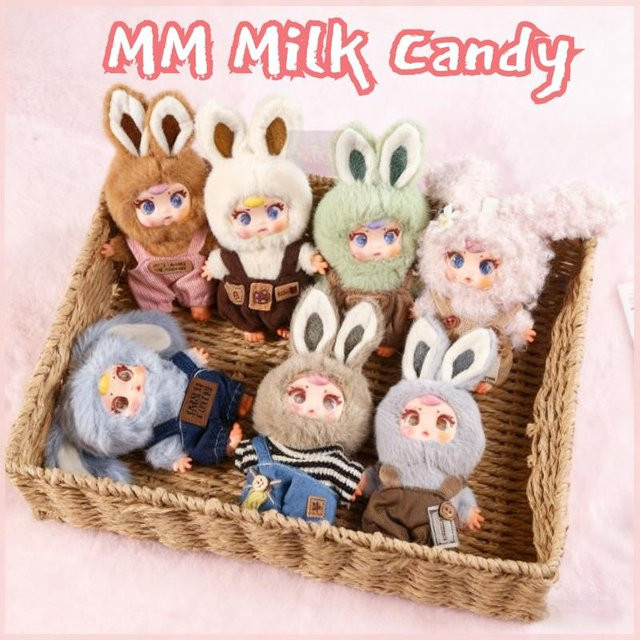 52TOYS Mm Milk Candy Baby Modenschau, Plüsch Blind Box, Anhänger - Bild 1