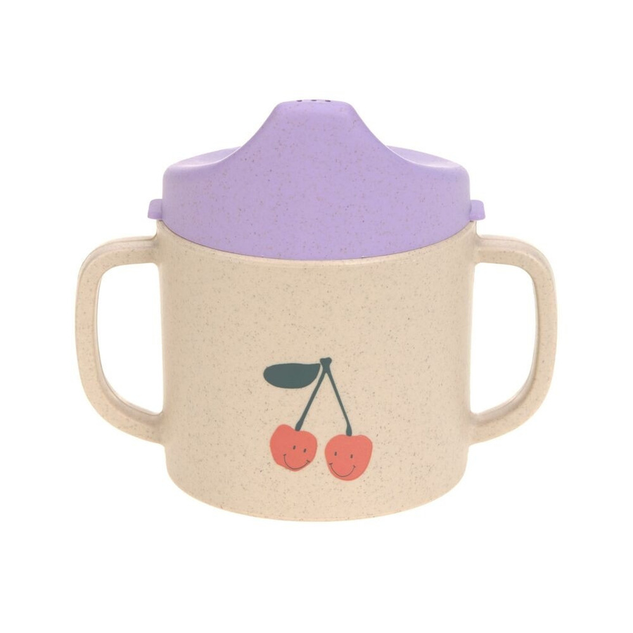 Lässig Trinklernbecher Happy Fruits Cherry aus Polypropylen und Zellulose, Mehrfarbig - Bild 1