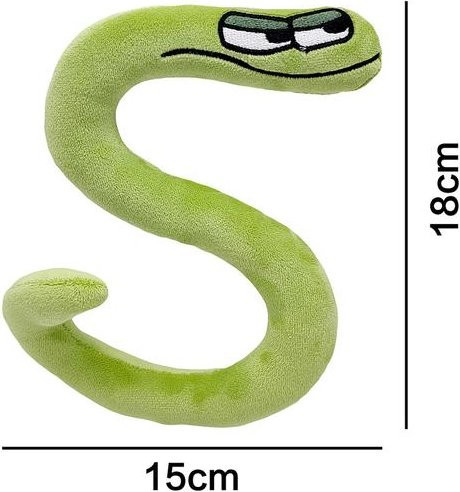 Alphabet Lore AZ Englischer Buchstabe, Plüschpuppe, ab 12 Jahre - Bild 1