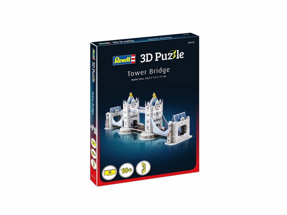 Revell Mini 3D Puzzle Tower Bridge, 1-teiliges Set, ab 10 Jahren - Bild 3