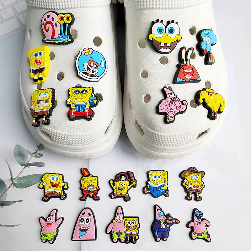 Potdemiel Schuhanhänger Spongebob, 20 Stück - Bild 2
