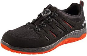 Elten Sicherheitshalbschuh Maddox Boa Black-Red Low ESD S3 in Schwarz-Rot, Größe 40 - Bild 1