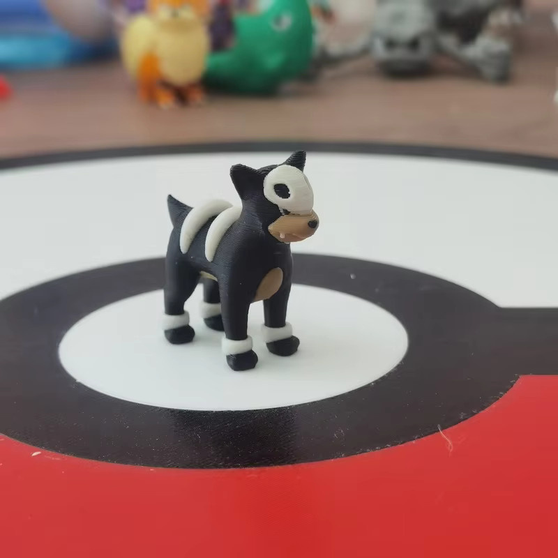 Bandai Pokémon Anime Houndoom Houndour Figuren, Desktop-Modelle - Bild 3