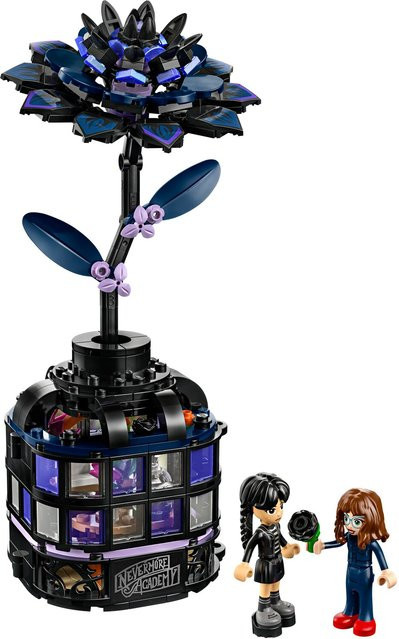 LEGO Wednesday Schwarze Dahlie Konstruktionsspielzeug ab 9 Jahren - Bild 2