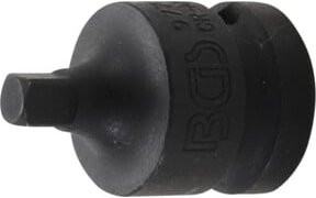 BGS Kraft-Steckschlüssel-Adapter 9778 aus Chrom-Molybdänstahl mit 1/2 Zoll Innenvierkant und 1/4 Zoll Außenvierkant - Bild 1