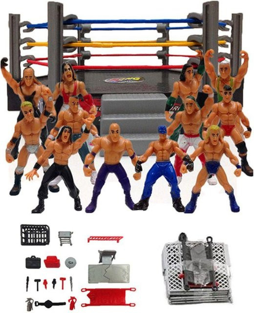 Binchi Outdoor Product Kampfstation Ringen Wrestler, Actionfiguren, ab 2 Jahren - Bild 1