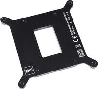 Alphacool Apex Backplate XPX/Eisbaer Einbau-Kit für LGA 1700, Schwarz - Bild 1