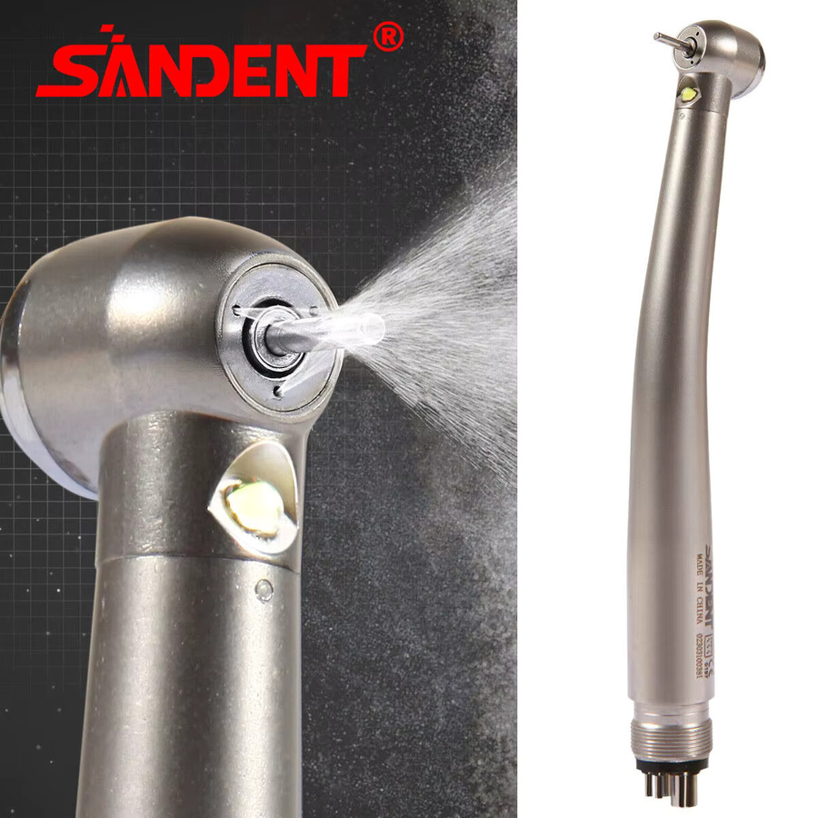 YABANGBANG Tragbare Dental-Turbineneinheit mit 3-Wege-Spritze, Glasfaser-LED-E-Generator und Hochgeschwindigkeits-Handstück für Luftkompressoren - Bild 3