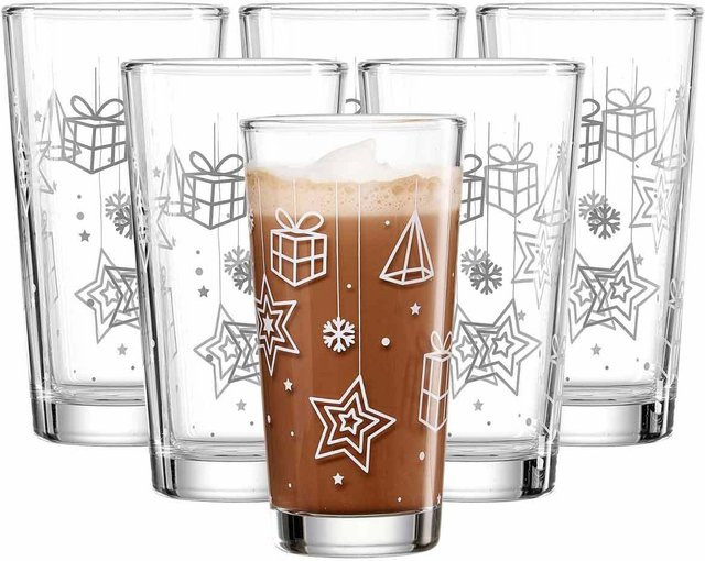 Ritzenhoff & Breker Tumbler Xmas Trinkgläser Transparent 6er Set 380 ml - Bild 1