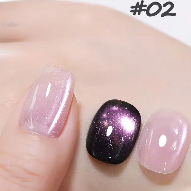 MISS SHAKA Magnetgel Nagellack, Schimmernd, 10 ml, Unisex - Bild 1