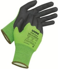 uvex Schutzhandschuh C500 foam 60494 in Grün, Größe 11 - Bild 1