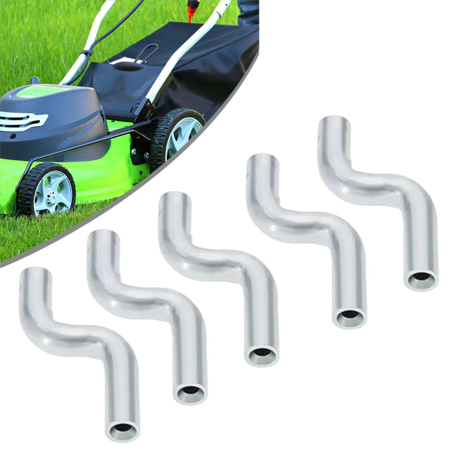 DAZZLEEX 5er Set Z-Typ Kabel Endabdeckungen in Silber für Rasenmäher Gaszüge und Gartengeräte - Bild 1