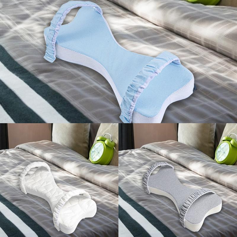 Memory Foam Beinstützkissen in U-Form als Kniekissen für Schwangere aus Polyester und Baumwolle - Bild 2