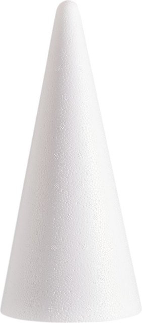 VBS Styroporkegel in Weiß, Höhe: 26 cm - Bild 1