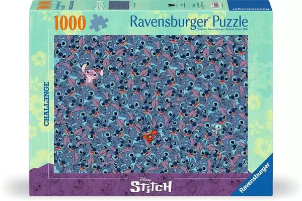 Ravensburger Disney Stitch Challenge Puzzle 1000 Teile - Bild 1