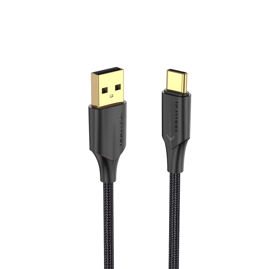 Vention USB C-Kabel PD 60 W Schnellladekabel USB auf Typ C in Schwarz - Bild 5
