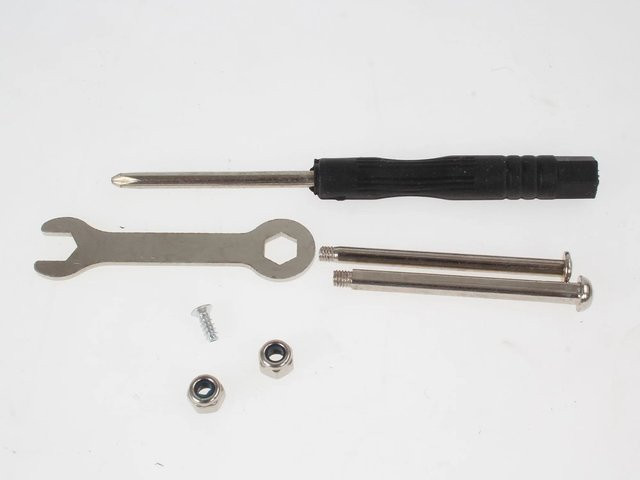 Revell Zubehör, Bolzen, Muttern & Schlüssel, Metall, Grau - Bild 1