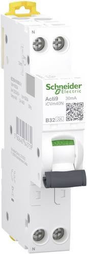 Schneider Electric A9DXG3632 RCBO Fehlerstrom-Schutzschalter in Rot, Grün und Weiß - Bild 1