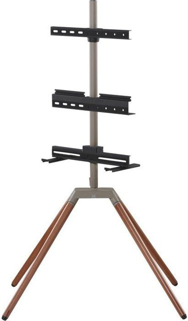 TV-Möbel One For All QUADPOD WM7475 in Nussbaum für Bildschirme von 32 bis 70 Zoll - Bild 1