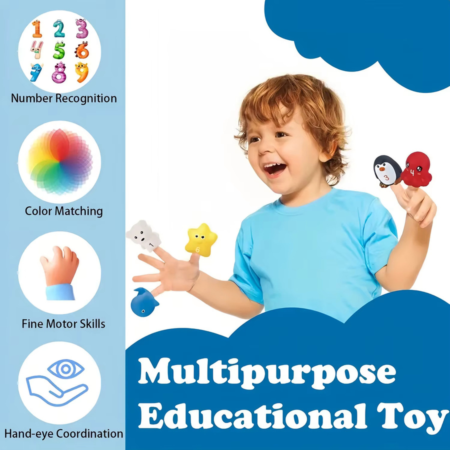 BizyKoady Montessori Farbform-Matching- und Zählspielzeug, Shape Sorter - Bild 2