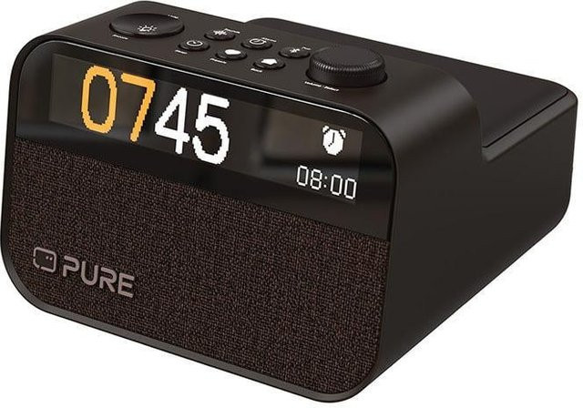 Moment Charge DAB/DAB+ Uhrenradio Radiowecker in Schwarz - Bild 1